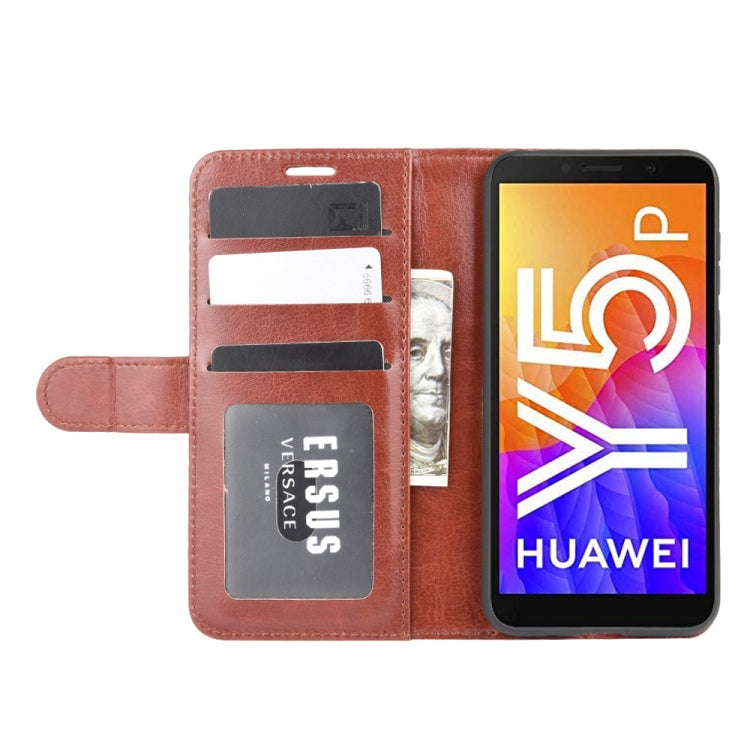 For Huawei Y5p/Honor 9S R64 Texture Single Horizontal Flip Protective Case with Holder & Card Slots & Wallet& Photo Frame