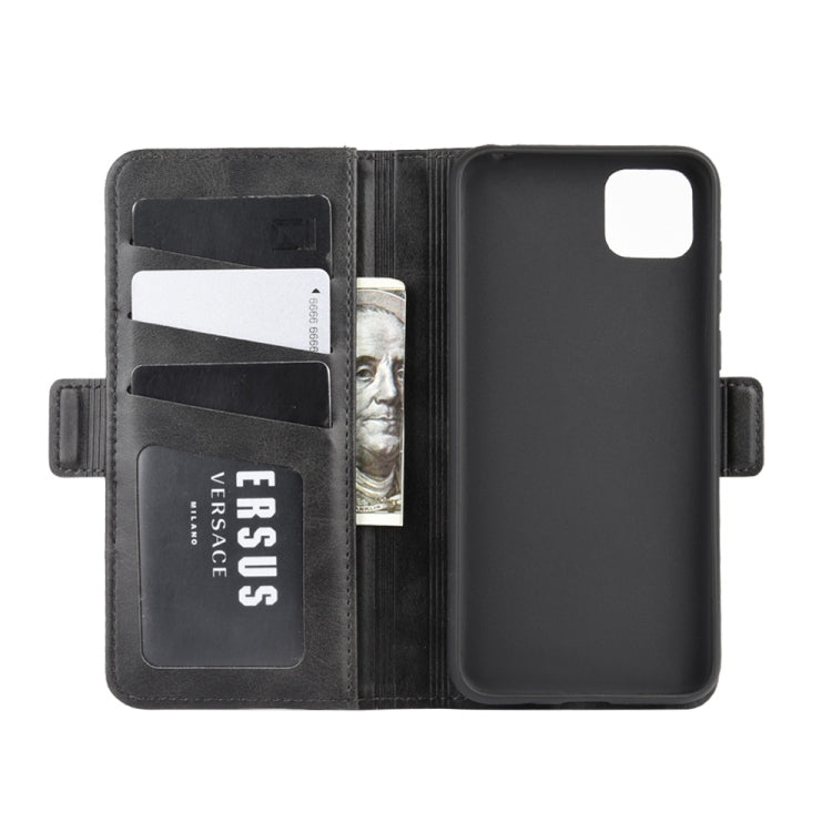 For Huawei Y5p/Honor 9S Dual-side Magnetic Buckle Horizontal Flip Leather Case with Holder & Card Slots & Wallet