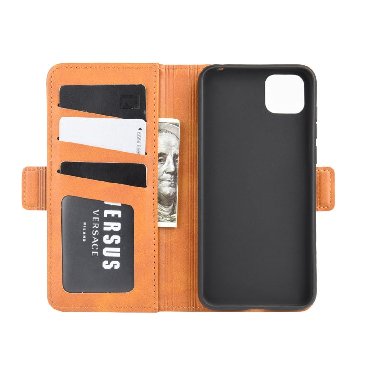 For Huawei Y5p/Honor 9S Dual-side Magnetic Buckle Horizontal Flip Leather Case with Holder & Card Slots & Wallet