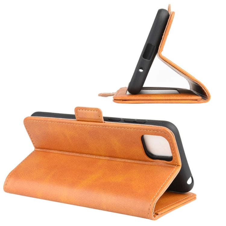 For Huawei Y5p/Honor 9S Dual-side Magnetic Buckle Horizontal Flip Leather Case with Holder & Card Slots & Wallet