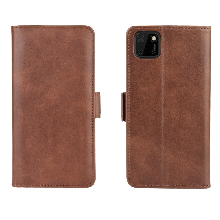 For Huawei Y5p/Honor 9S Dual-side Magnetic Buckle Horizontal Flip Leather Case with Holder & Card Slots & Wallet