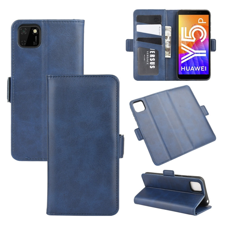 For Huawei Y5p/Honor 9S Dual-side Magnetic Buckle Horizontal Flip Leather Case with Holder & Card Slots & Wallet