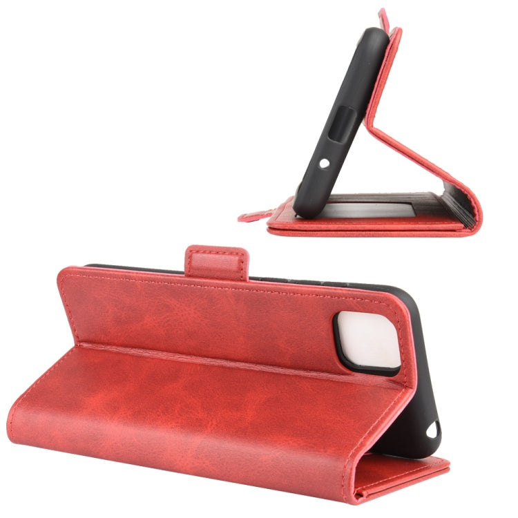 For Huawei Y5p/Honor 9S Dual-side Magnetic Buckle Horizontal Flip Leather Case with Holder & Card Slots & Wallet