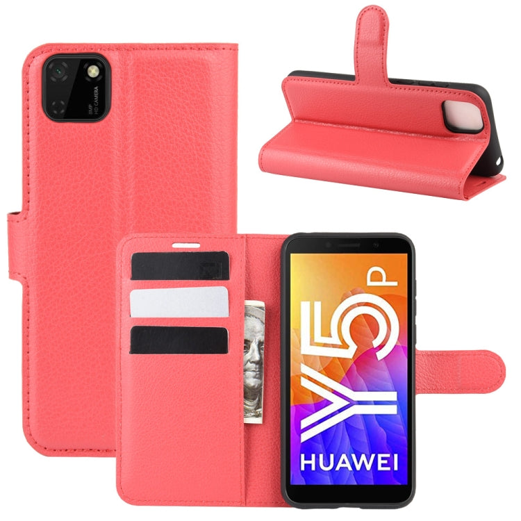 For Huawei Y5p/Honor 9S Litchi Texture Horizontal Flip Protective Case with Holder & Card Slots & Wallet