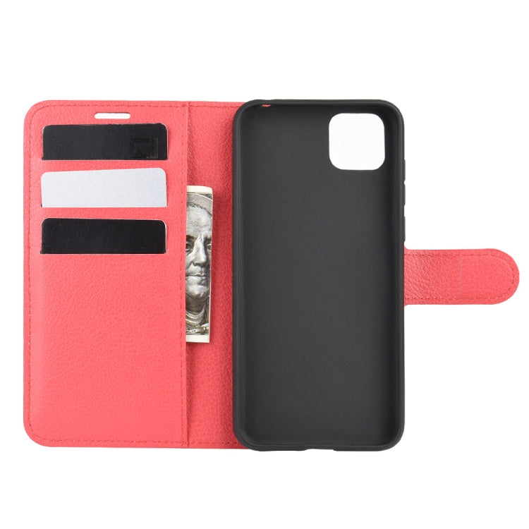 For Huawei Y5p/Honor 9S Litchi Texture Horizontal Flip Protective Case with Holder & Card Slots & Wallet