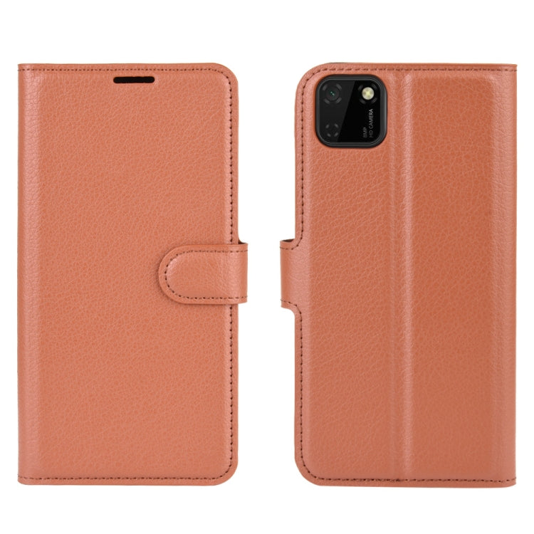 For Huawei Y5p/Honor 9S Litchi Texture Horizontal Flip Protective Case with Holder & Card Slots & Wallet