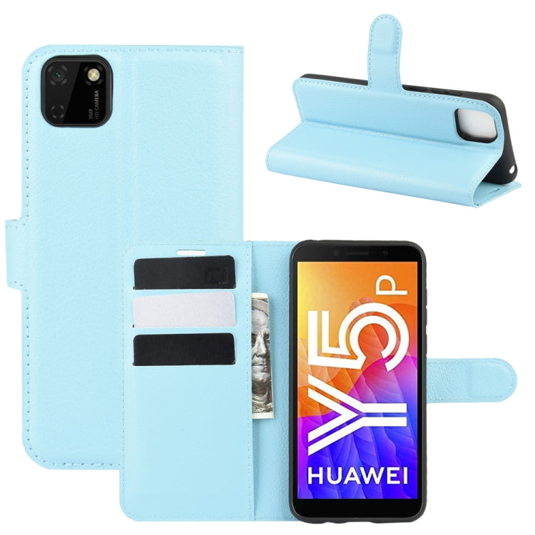 For Huawei Y5p/Honor 9S Litchi Texture Horizontal Flip Protective Case with Holder & Card Slots & Wallet