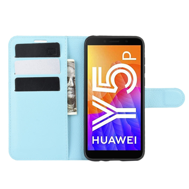 For Huawei Y5p/Honor 9S Litchi Texture Horizontal Flip Protective Case with Holder & Card Slots & Wallet