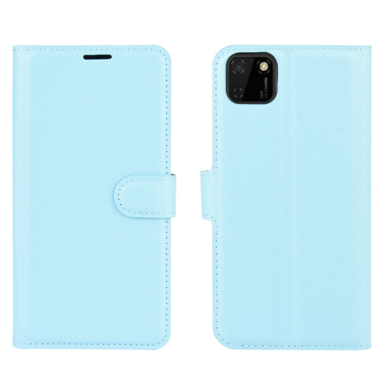 For Huawei Y5p/Honor 9S Litchi Texture Horizontal Flip Protective Case with Holder & Card Slots & Wallet