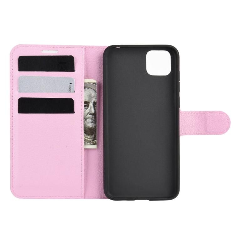 For Huawei Y5p/Honor 9S Litchi Texture Horizontal Flip Protective Case with Holder & Card Slots & Wallet