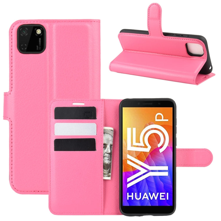 For Huawei Y5p/Honor 9S Litchi Texture Horizontal Flip Protective Case with Holder & Card Slots & Wallet