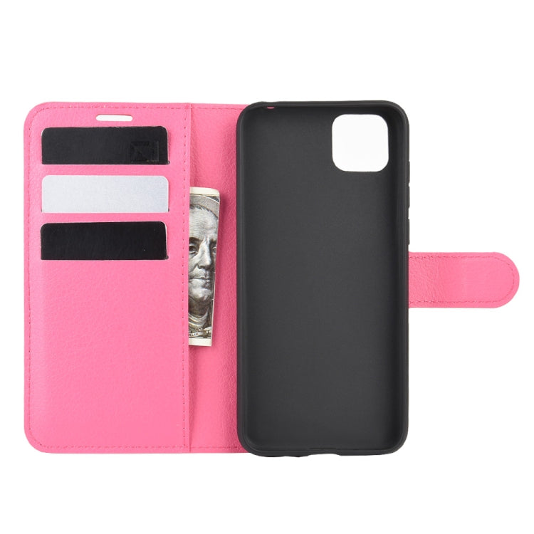 For Huawei Y5p/Honor 9S Litchi Texture Horizontal Flip Protective Case with Holder & Card Slots & Wallet