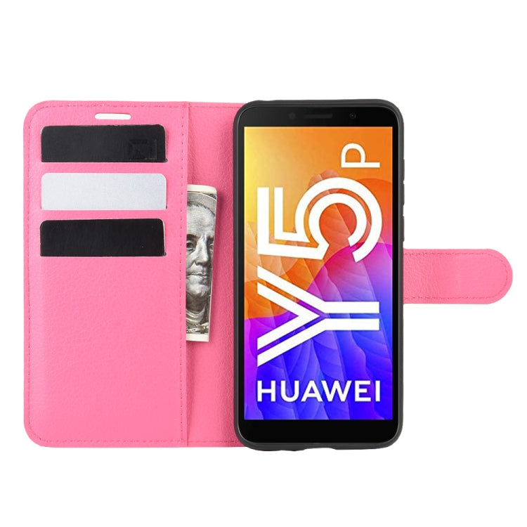 For Huawei Y5p/Honor 9S Litchi Texture Horizontal Flip Protective Case with Holder & Card Slots & Wallet
