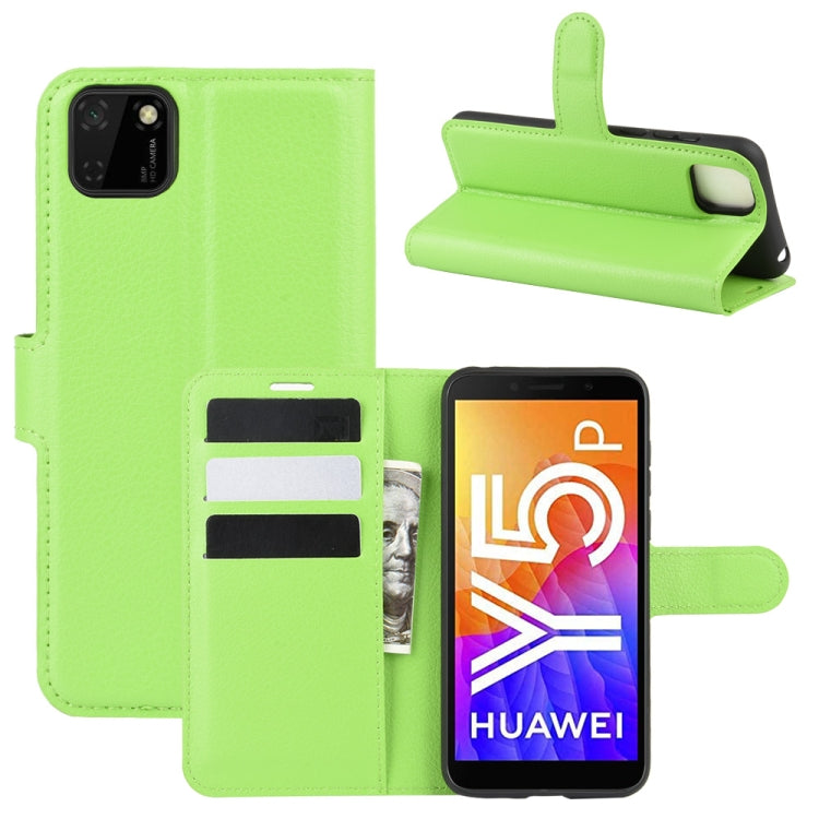 For Huawei Y5p/Honor 9S Litchi Texture Horizontal Flip Protective Case with Holder & Card Slots & Wallet