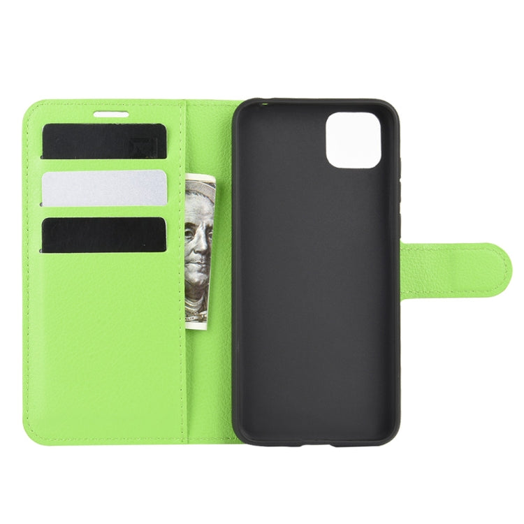 For Huawei Y5p/Honor 9S Litchi Texture Horizontal Flip Protective Case with Holder & Card Slots & Wallet