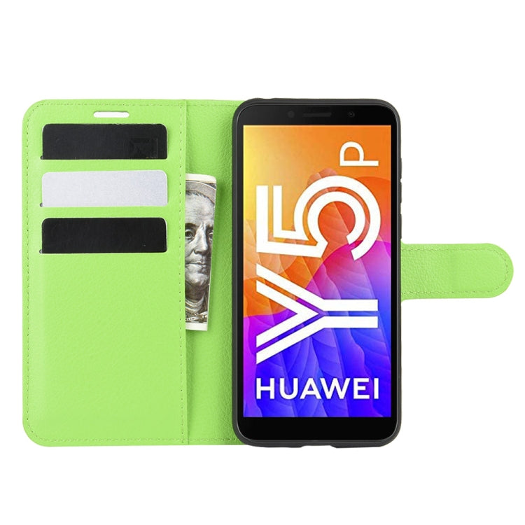 For Huawei Y5p/Honor 9S Litchi Texture Horizontal Flip Protective Case with Holder & Card Slots & Wallet