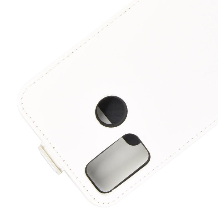 For Huawei Honor 9X lite R64 Texture Single Vertical Flip Leather Protective Case with Card Slots & Photo Frame