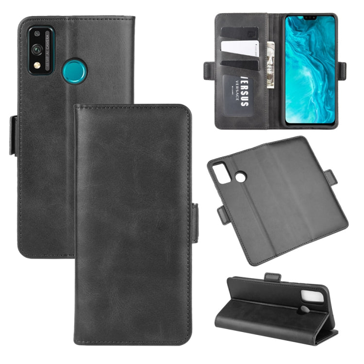 For Huawei Honor 9X lite Dual-side Magnetic Buckle Horizontal Flip Leather Case with Holder & Card Slots & Wallet