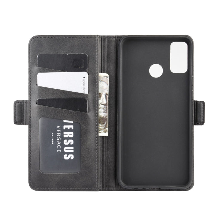 For Huawei Honor 9X lite Dual-side Magnetic Buckle Horizontal Flip Leather Case with Holder & Card Slots & Wallet