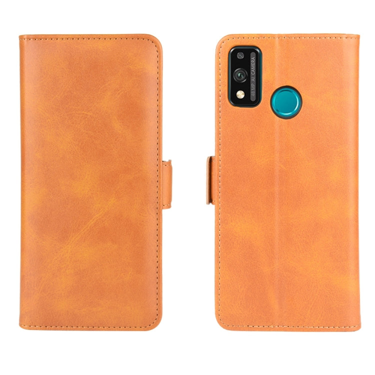 For Huawei Honor 9X lite Dual-side Magnetic Buckle Horizontal Flip Leather Case with Holder & Card Slots & Wallet