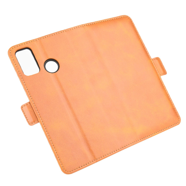 For Huawei Honor 9X lite Dual-side Magnetic Buckle Horizontal Flip Leather Case with Holder & Card Slots & Wallet