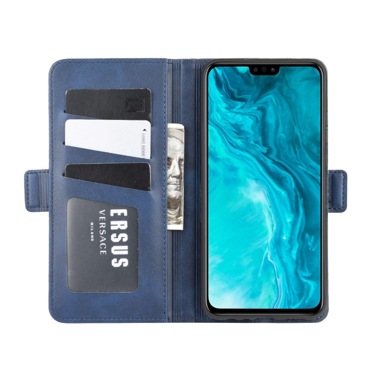 For Huawei Honor 9X lite Dual-side Magnetic Buckle Horizontal Flip Leather Case with Holder & Card Slots & Wallet