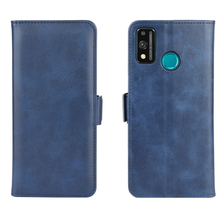 For Huawei Honor 9X lite Dual-side Magnetic Buckle Horizontal Flip Leather Case with Holder & Card Slots & Wallet