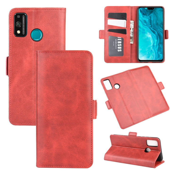 For Huawei Honor 9X lite Dual-side Magnetic Buckle Horizontal Flip Leather Case with Holder & Card Slots & Wallet