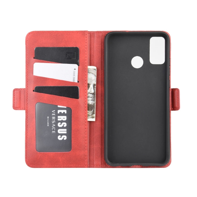 For Huawei Honor 9X lite Dual-side Magnetic Buckle Horizontal Flip Leather Case with Holder & Card Slots & Wallet