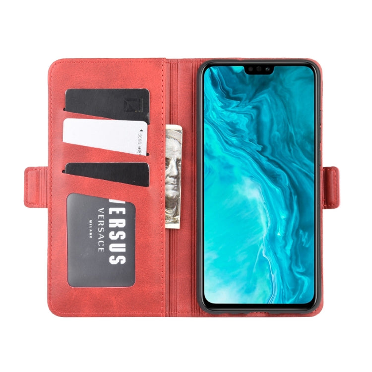 For Huawei Honor 9X lite Dual-side Magnetic Buckle Horizontal Flip Leather Case with Holder & Card Slots & Wallet