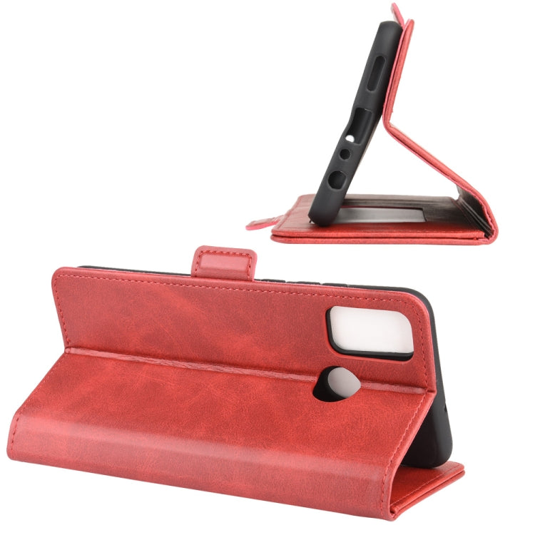 For Huawei Honor 9X lite Dual-side Magnetic Buckle Horizontal Flip Leather Case with Holder & Card Slots & Wallet