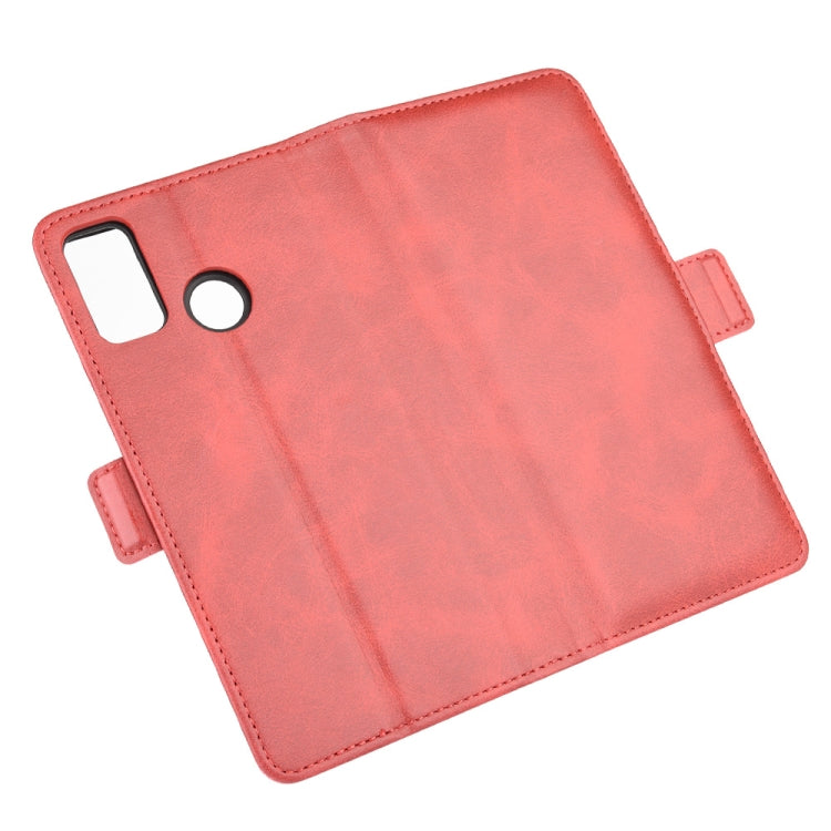 For Huawei Honor 9X lite Dual-side Magnetic Buckle Horizontal Flip Leather Case with Holder & Card Slots & Wallet