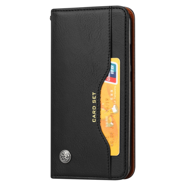 For Huawei Y7P 2020/P40 lite E Knead Skin Texture Horizontal Flip Leather Case , with Photo Frame & Holder & Card Slots & Wallet