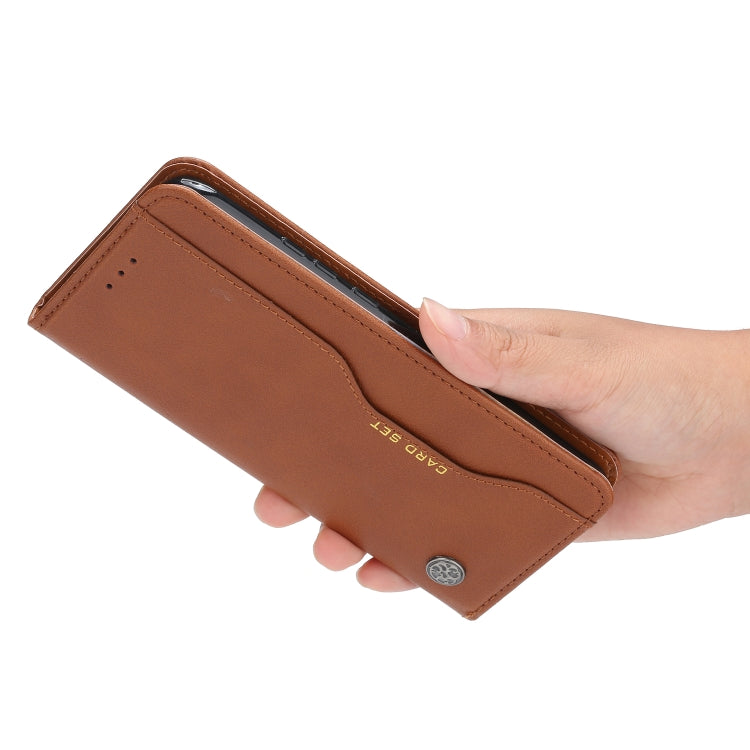 For Xiaomi Redmi Note 9/Redmi 10X Knead Skin Texture Horizontal Flip Leather Case , with Photo Frame & Holder & Card Slots & Wallet