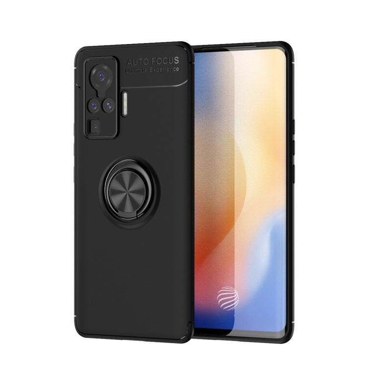 For VIVO X50 Pro Metal Ring Holder 360 Degree Rotating TPU Case