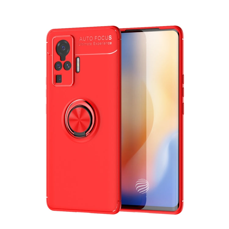 For VIVO X50 Pro Metal Ring Holder 360 Degree Rotating TPU Case