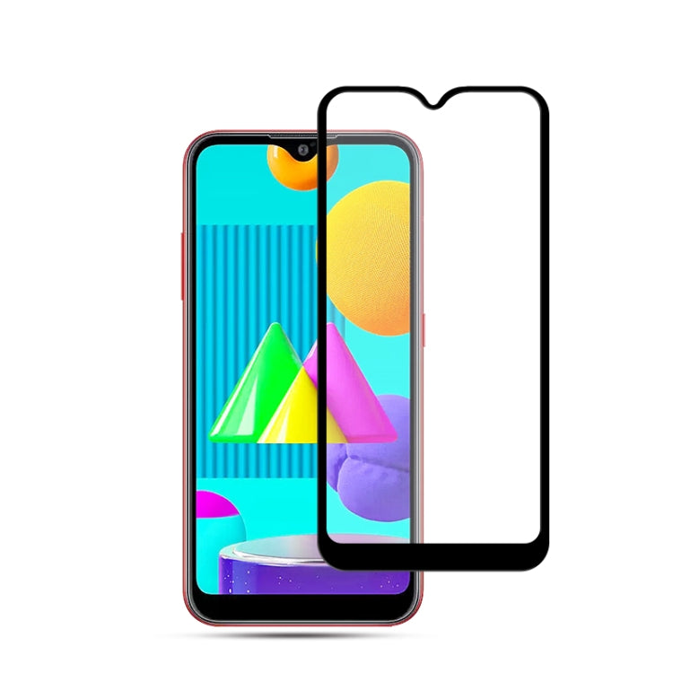 For Samsung Galaxy M01 mocolo 0.33mm 9H 2.5D Full Glue Tempered Glass Film