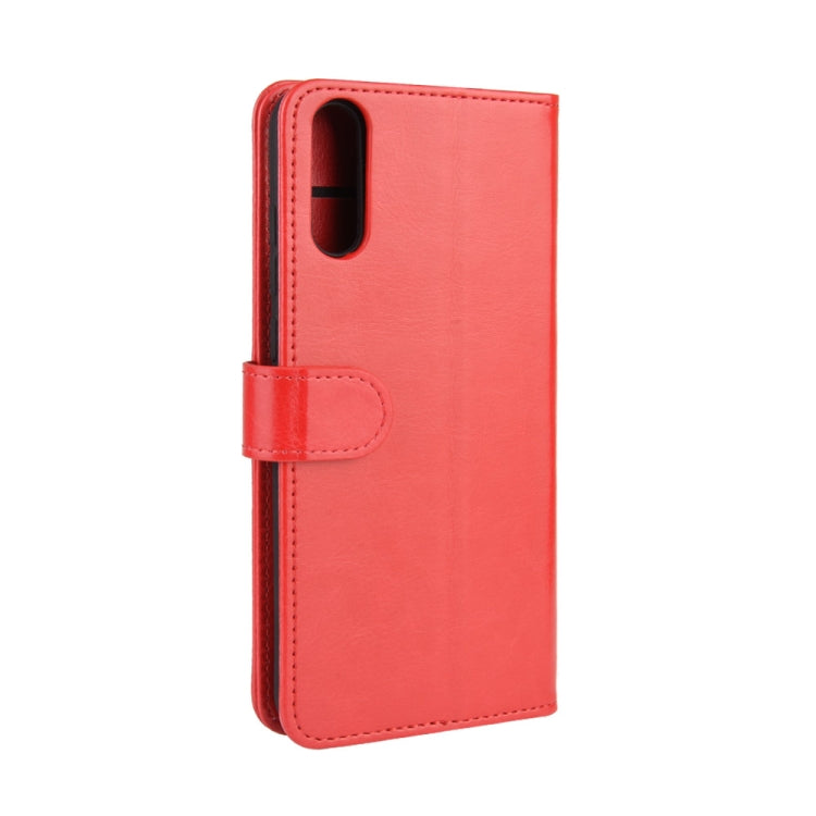For Wiko view 4/ 4 lite R64 Texture Single Horizontal Flip Protective Case with Holder & Card Slots & Wallet& Photo Frame