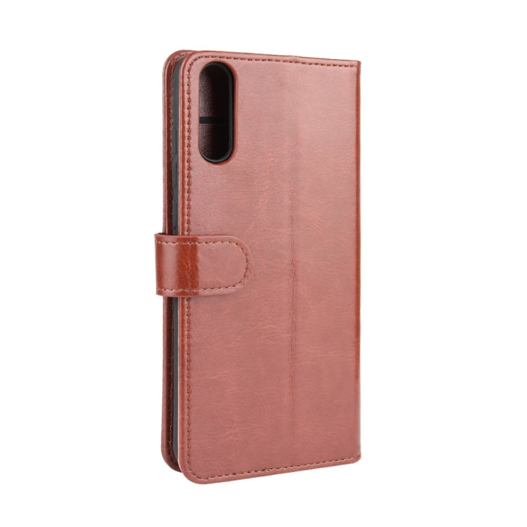 For Wiko view 4/ 4 lite R64 Texture Single Horizontal Flip Protective Case with Holder & Card Slots & Wallet& Photo Frame