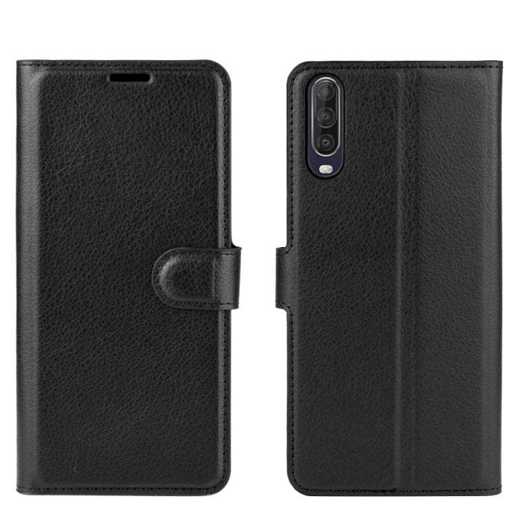 For Wiko view 4/ 4 lite Litchi Texture Horizontal Flip Protective Case with Holder & Card Slots & Wallet
