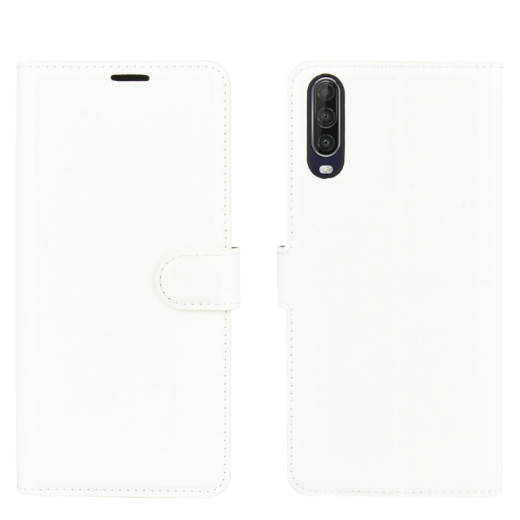 For Wiko view 4/ 4 lite Litchi Texture Horizontal Flip Protective Case with Holder & Card Slots & Wallet