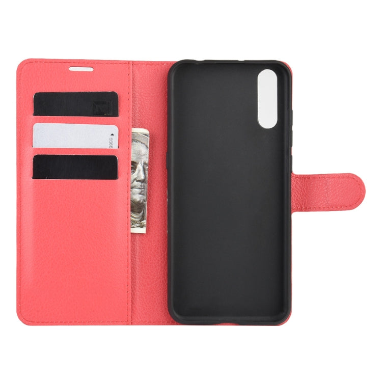 For Wiko view 4/ 4 lite Litchi Texture Horizontal Flip Protective Case with Holder & Card Slots & Wallet