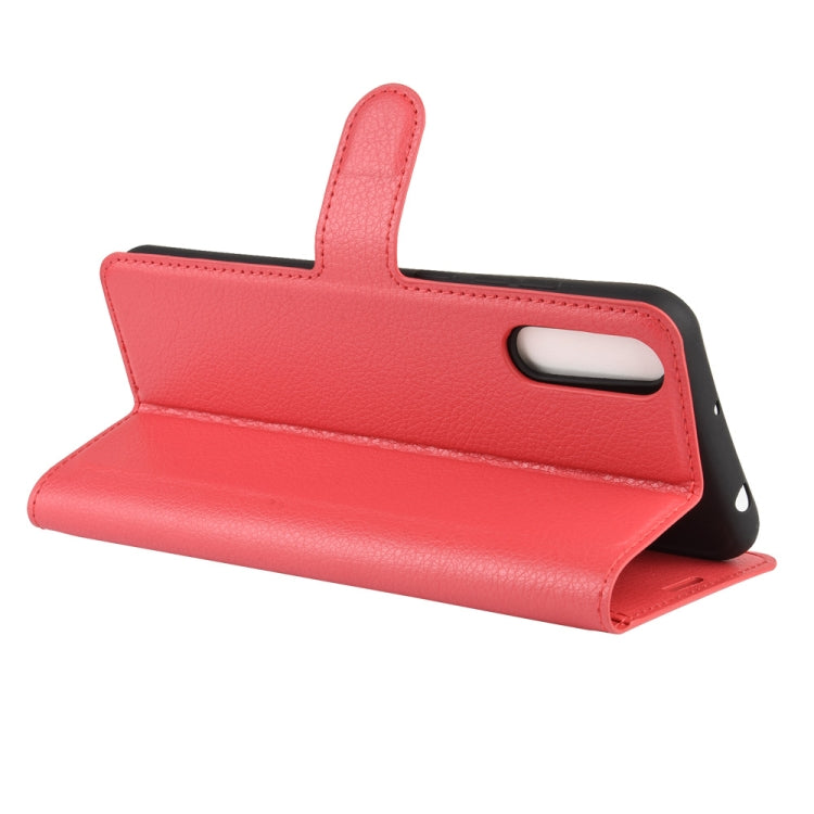 For Wiko view 4/ 4 lite Litchi Texture Horizontal Flip Protective Case with Holder & Card Slots & Wallet