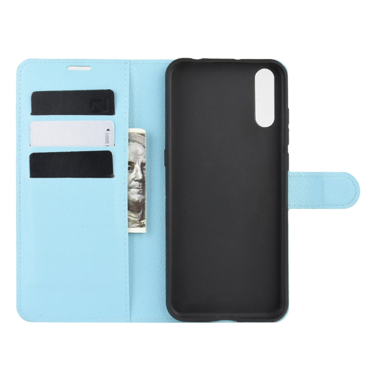 For Wiko view 4/ 4 lite Litchi Texture Horizontal Flip Protective Case with Holder & Card Slots & Wallet