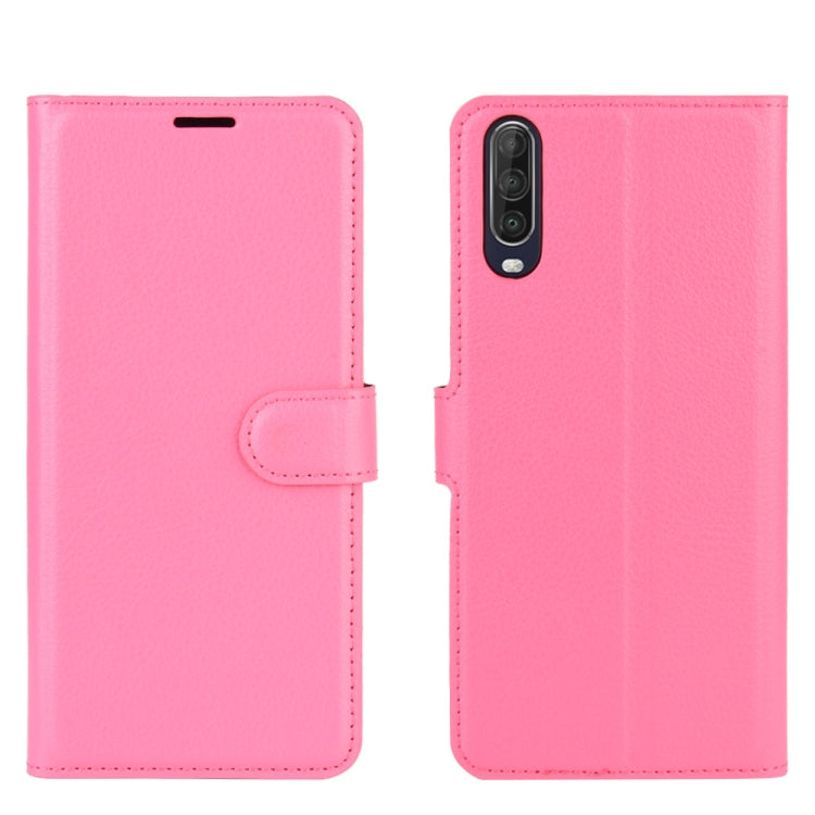 For Wiko view 4/ 4 lite Litchi Texture Horizontal Flip Protective Case with Holder & Card Slots & Wallet