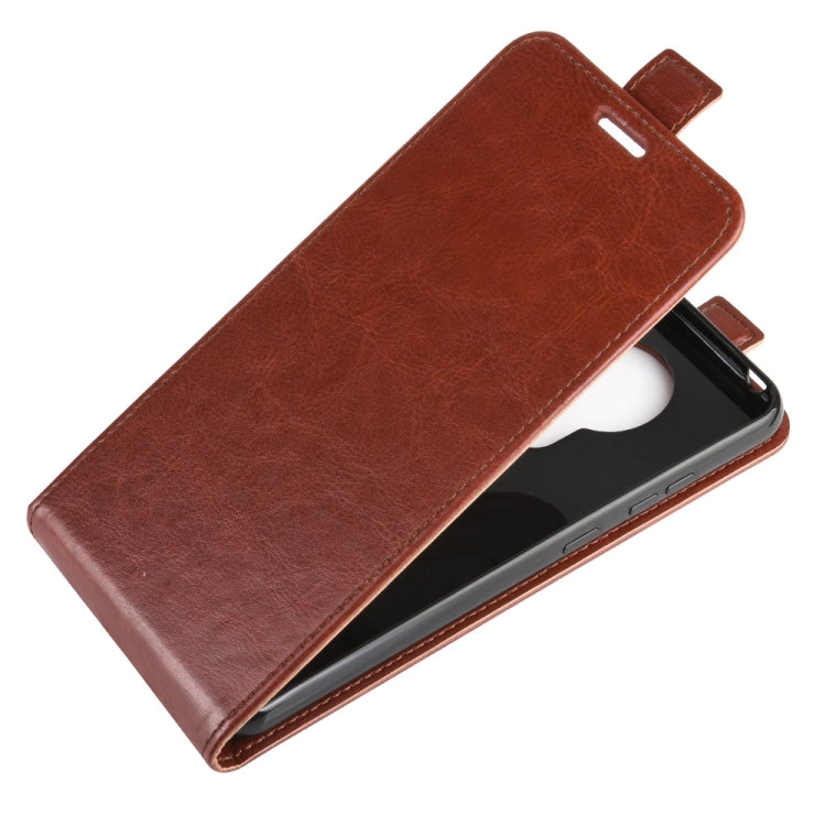 For Nokia 5.3 R64 Texture Single Vertical Flip Leather Protective Case with Card Slots & Photo Frame