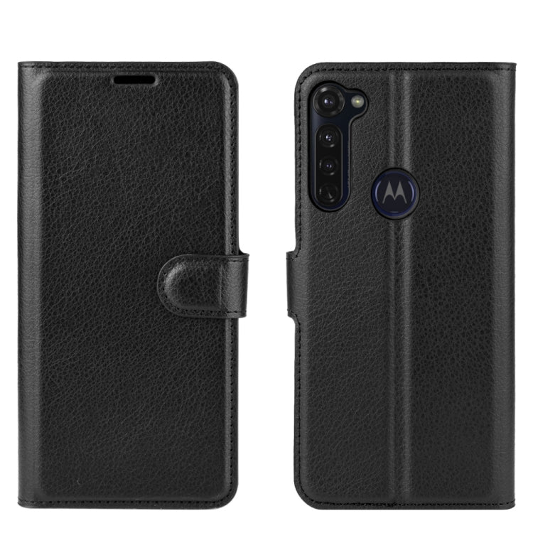 For Motorola Moto G Stylus Litchi Texture Horizontal Flip Protective Case with Holder & Card Slots & Wallet