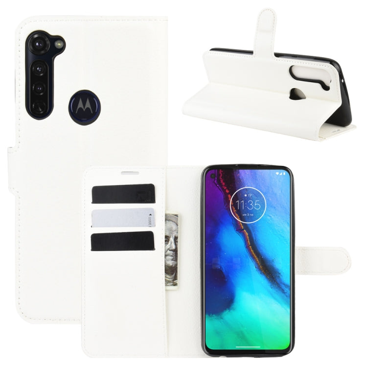 For Motorola Moto G Stylus Litchi Texture Horizontal Flip Protective Case with Holder & Card Slots & Wallet