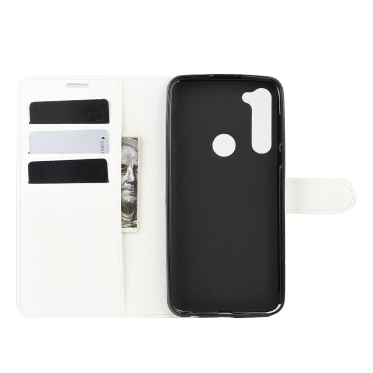 For Motorola Moto G Stylus Litchi Texture Horizontal Flip Protective Case with Holder & Card Slots & Wallet