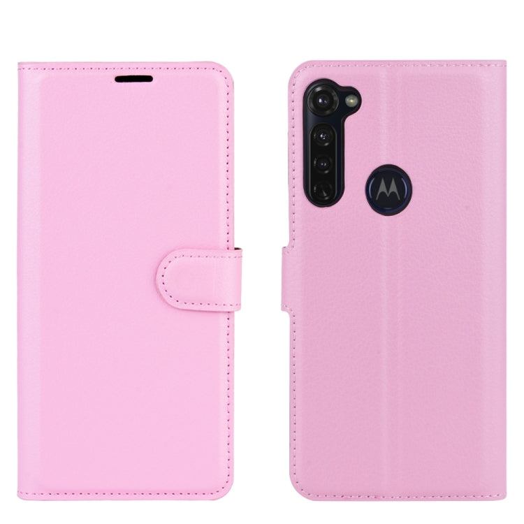 For Motorola Moto G Stylus Litchi Texture Horizontal Flip Protective Case with Holder & Card Slots & Wallet